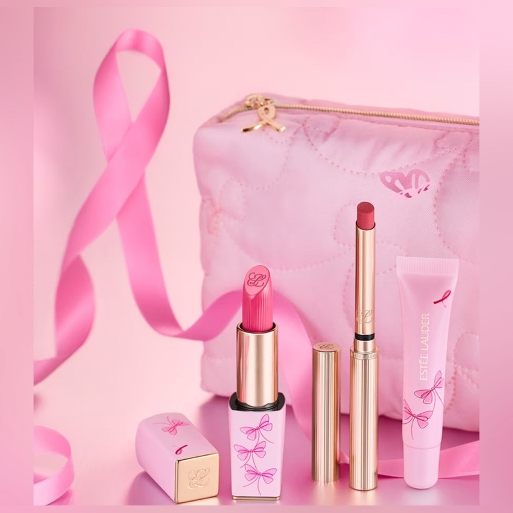 “Estee Lauder” Brand New, “Transforming Hope” Limited Edition Lip Collection